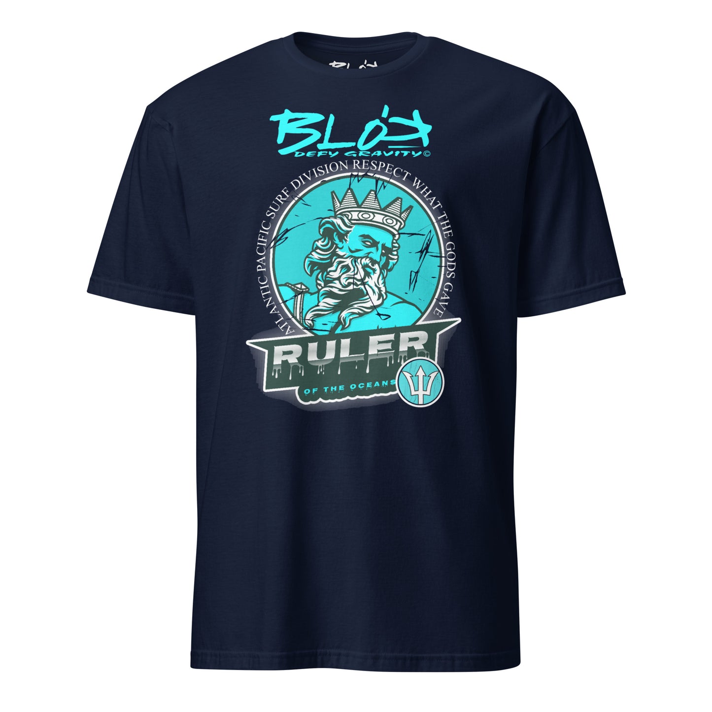Ruler of the Oceans - Front Print - in Turquoise - Women's Relaxed Fit