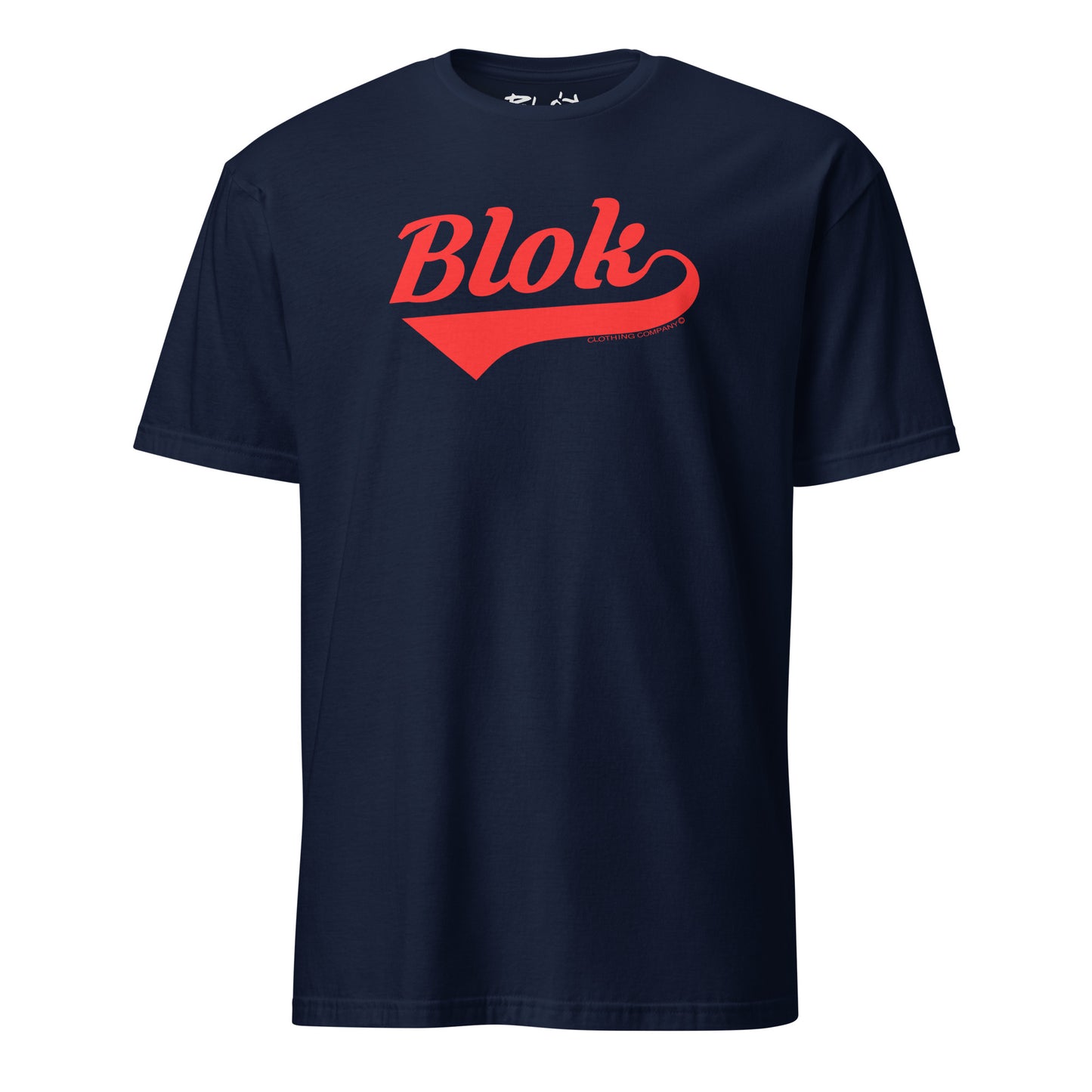 Blok Classic - Front Print - in Red - Women's Relaxed Fit