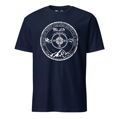 BLOK Blind Summit - White Front Print Women's Relaxed Fit Graphic T-Shirt
