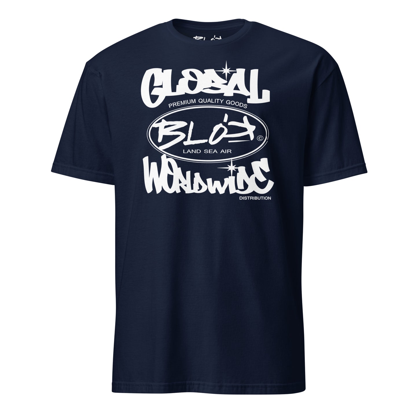 Blok Global - Front Print - with White Logo - Women's Relaxed Fit