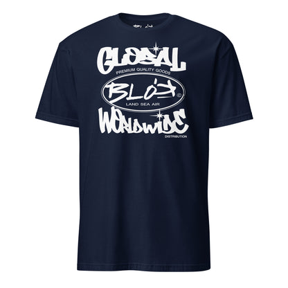 Blok Global - Front Print - with White Logo - Women's Relaxed Fit