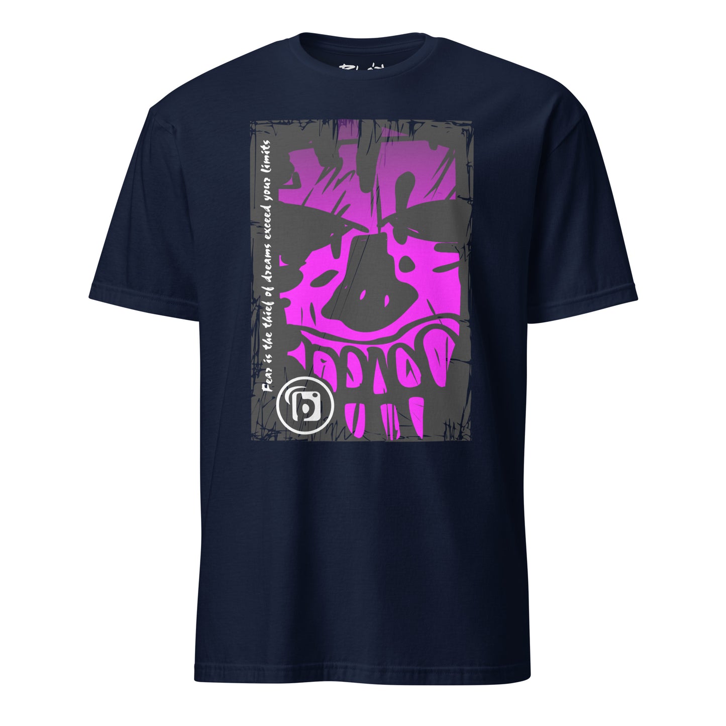 Tiki Skull - with Purple Front Print - Women's Relaxed Fit