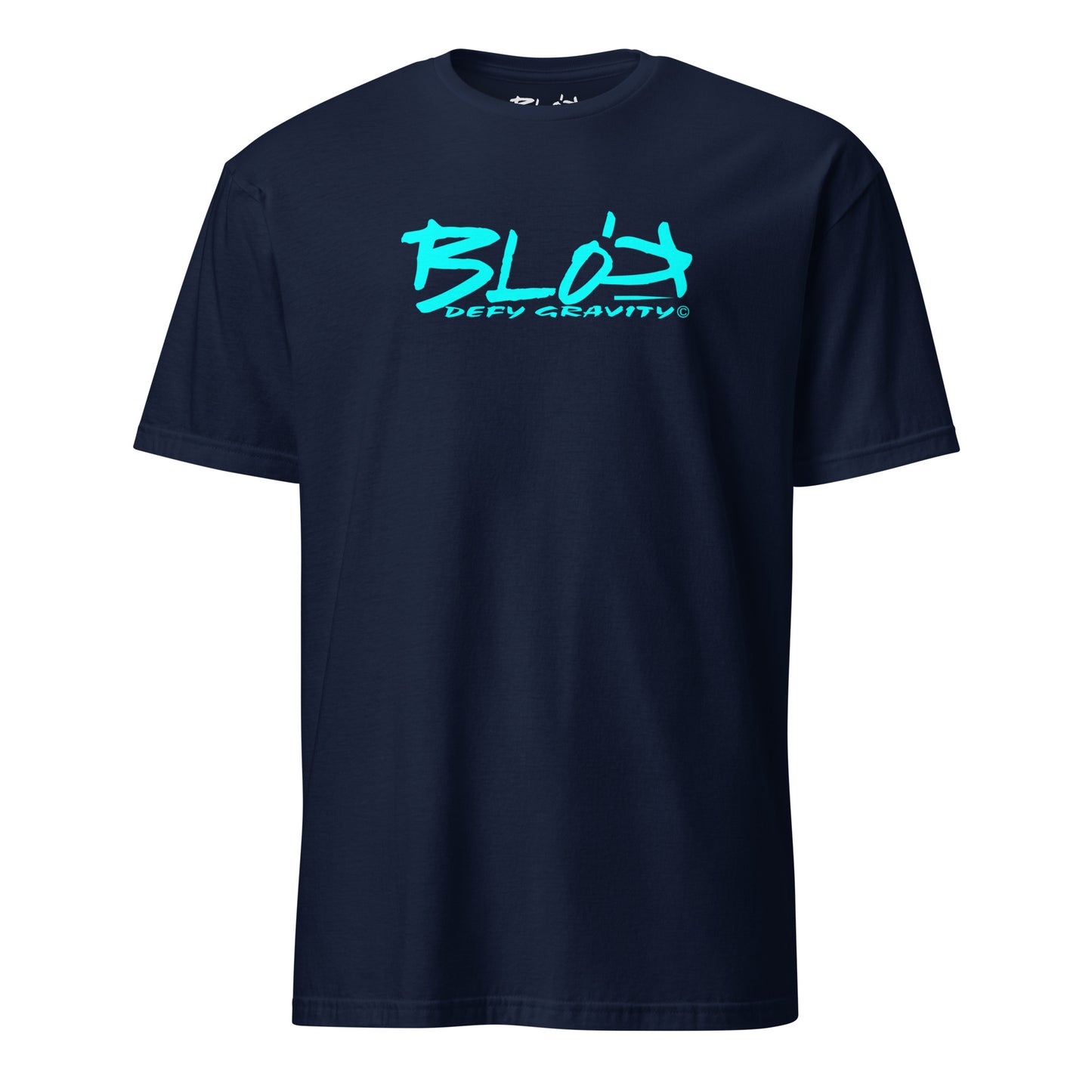 Essential Large Logo - with Turquoise Front Print - Women's Relaxed Fit