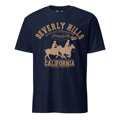 Beverly Hills Polo Club - Front Print in Gold - Women's Relaxed Fit