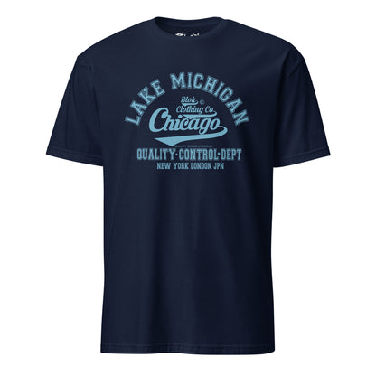 Chicago - 50 States - Front Print in Blue - Women's Relaxed Fit