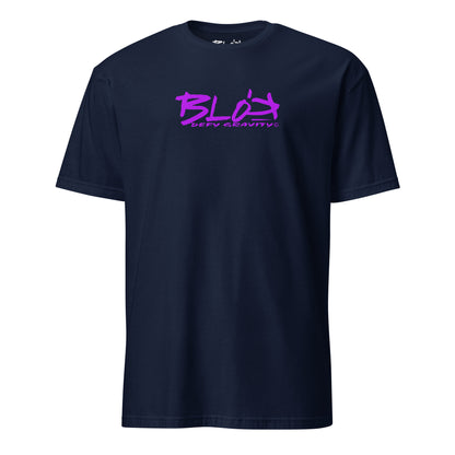 Essentials Large Logo - Purple Print - Women's Relaxed Fit