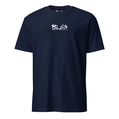 Blok logo - Front Print in White - Women's Relaxed Fit