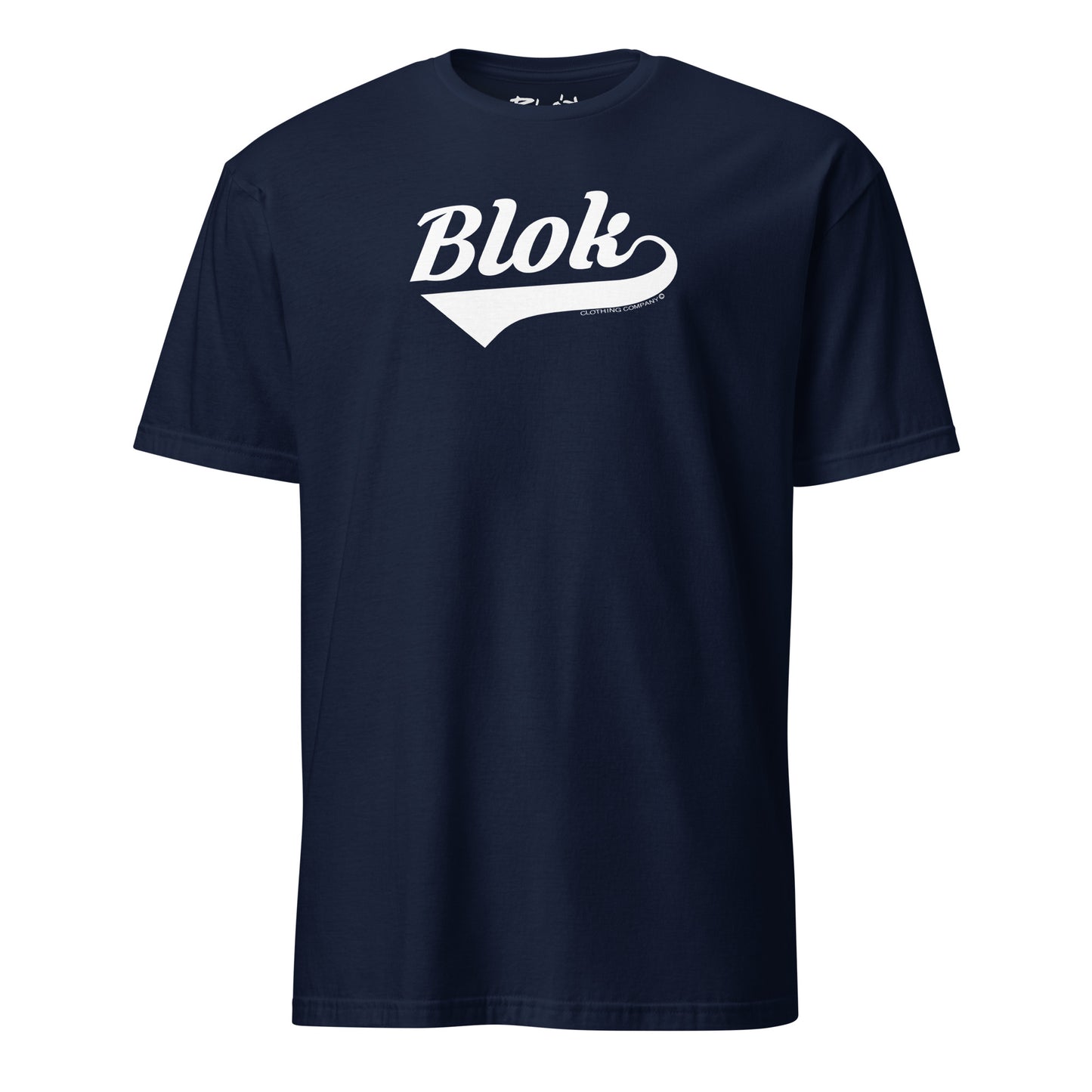 Blok Classic - Front Print - in White - Men's Classic Fit