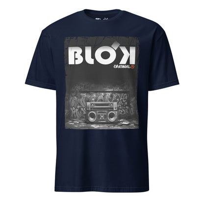 Boom Box - Front Print - with White Logo - Men's Classic Fit