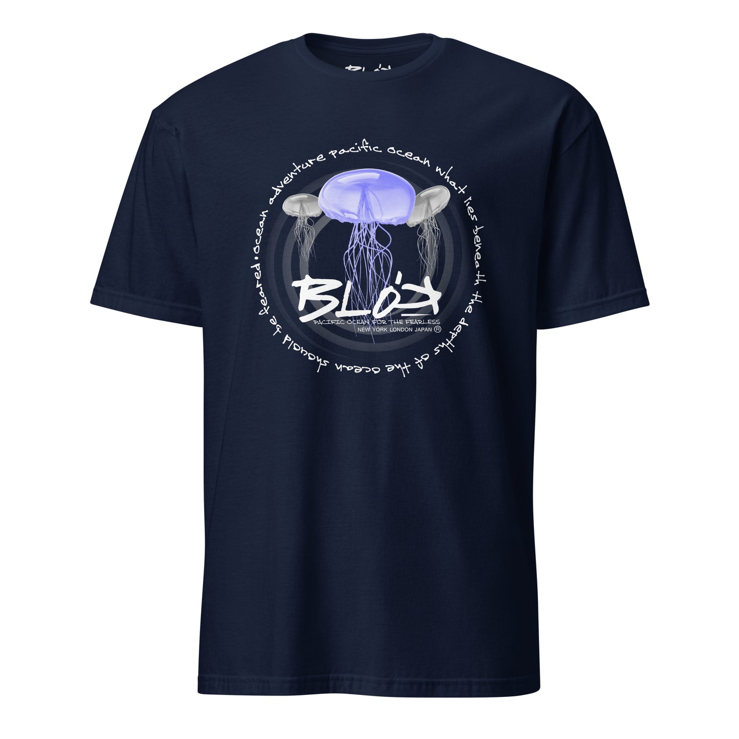 Jellyfish - Front Print with White Logo - Men's Classic Fit