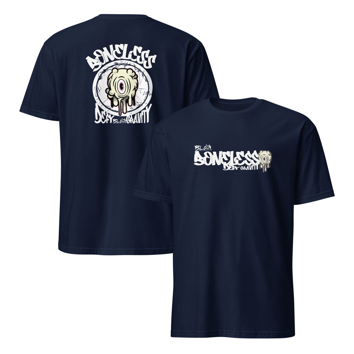 BLOK Boneless - Front & Back Print Women's Relaxed Fit Graphic T-Shirt