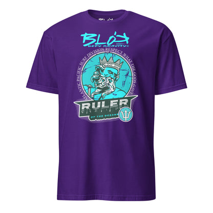 Ruler of the Oceans - Front Print - in Turquoise - Women's Relaxed Fit
