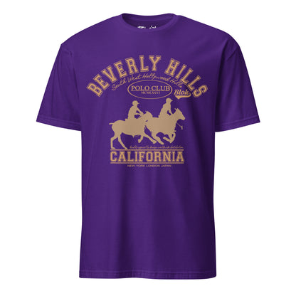 Beverly Hills Polo Club - Front Print in Gold - Women's Relaxed Fit