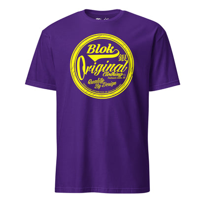 Quality By Design - Front Print in Yellow - Women's Relaxed Fit