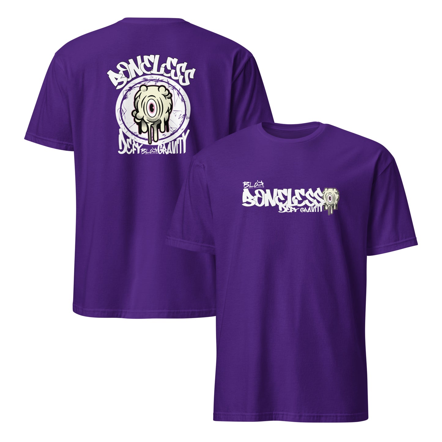 BLOK Boneless - Front & Back Print Women's Relaxed Fit Graphic T-Shirt