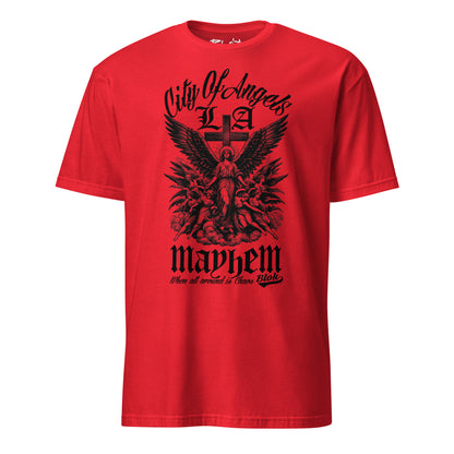 City of Angels Mayhem - Front Print - in Black - Women's Relaxed Fit