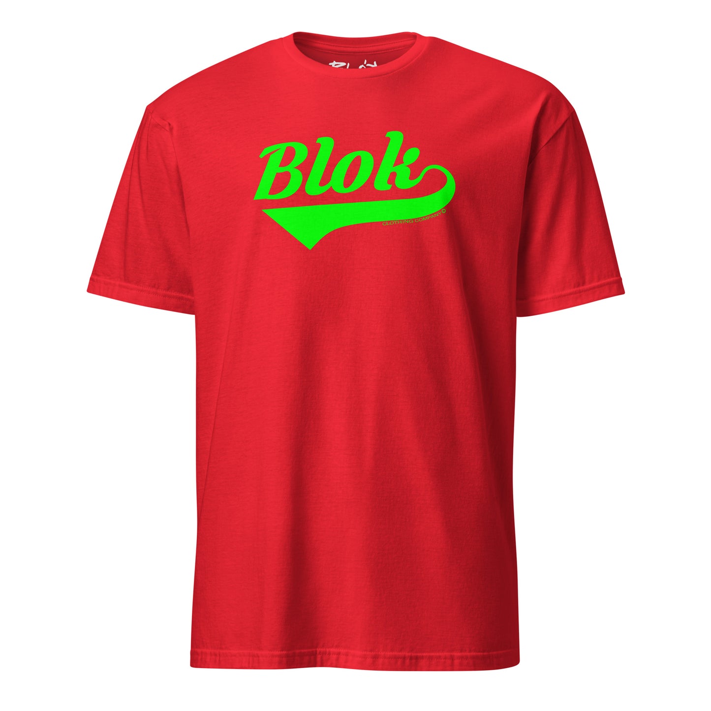 Blok Classic - Front Print - in Green - Women's Relaxed Fit