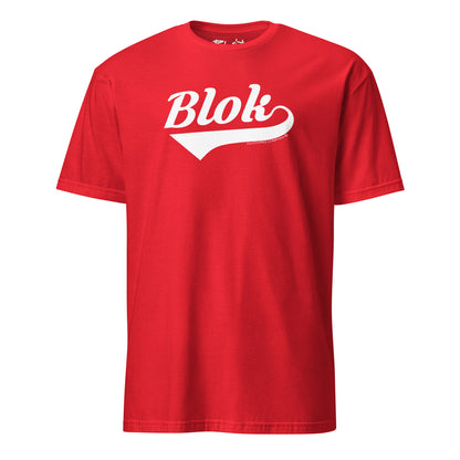 Blok Classic - Front Print - in White - Women's Relaxed Fit