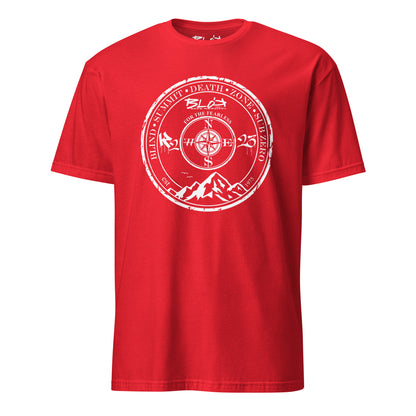 BLOK Blind Summit - White Front Print Women's Relaxed Fit Graphic T-Shirt