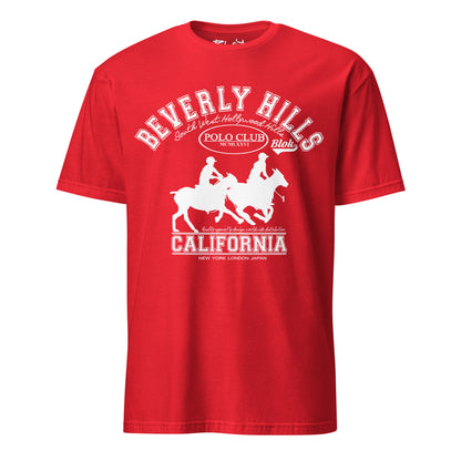 Beverly Hills Polo Club - Front Print in White - Women's Relaxed Fit