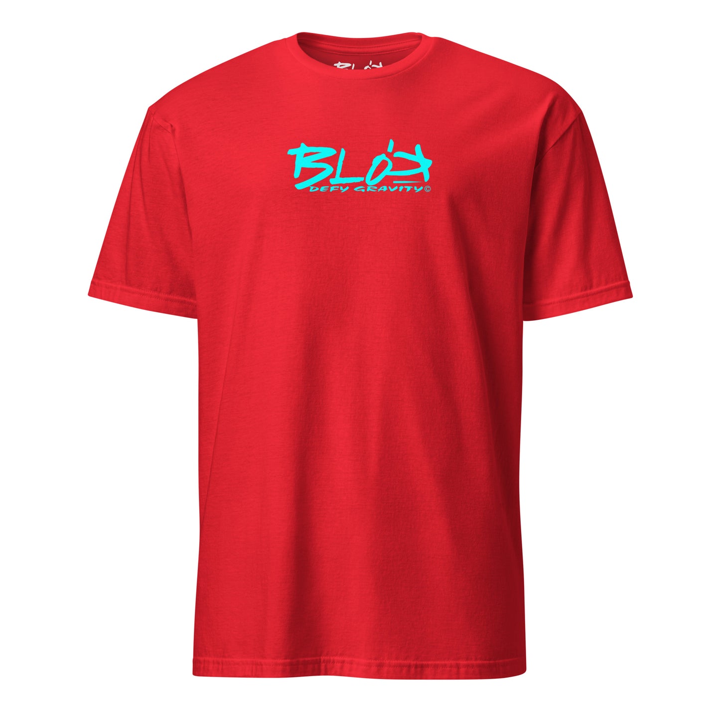 Essentials Large Logo - Turquoise Print - Women's Relaxed Fit