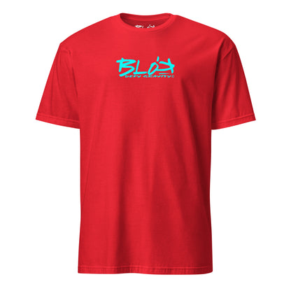 Essentials Large Logo - Turquoise Print - Women's Relaxed Fit