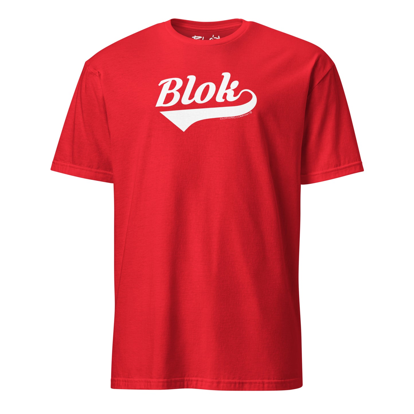 Blok Classic - Front Print - in White - Men's Classic Fit