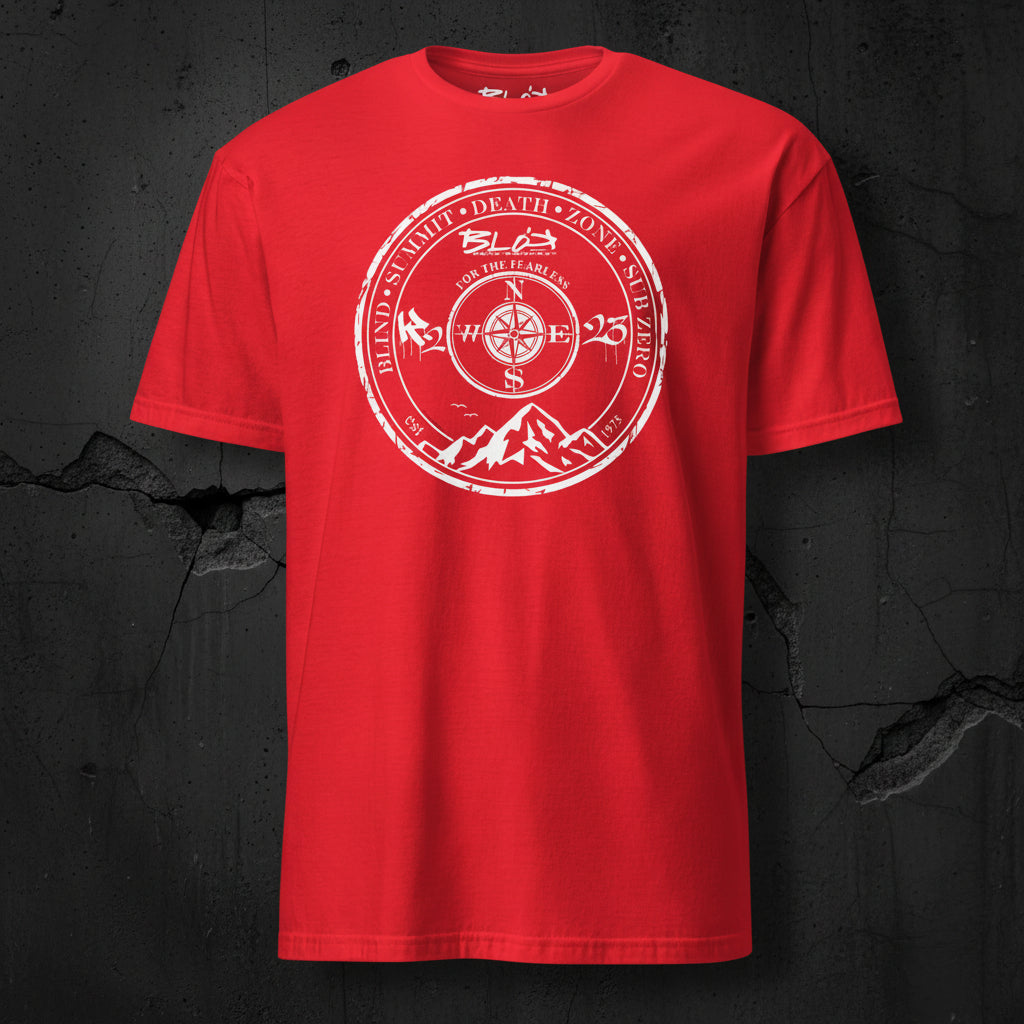 Blind Summit - Front Print with White Logo - Men's Classic Fit Graphic T-Shirt