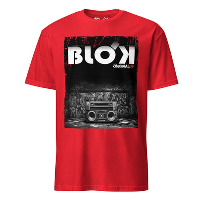 Boom Box - Front Print - with White Logo - Men's Classic Fit