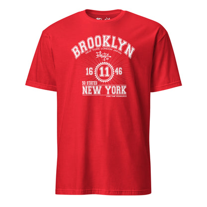 Brooklyn New York - in White Print - Men's Classic Fit