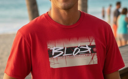 Sunset - with Sand Print - Men's Classic Fit Graphic T-Shirt