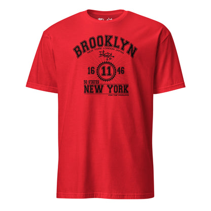 Brooklyn New York - in Black Print - Women's Relaxed Fit