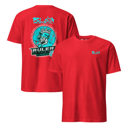 Ruler Of The Oceans - Front Print in Turquoise - Men's Classic Fit