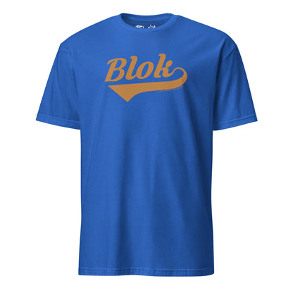 Blok Classic - Front Print - in Gold - Women's Relaxed Fit