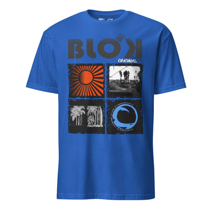 BLOK California Sport - Black Front Print Women's Relaxed Fit Graphic T-Shirt