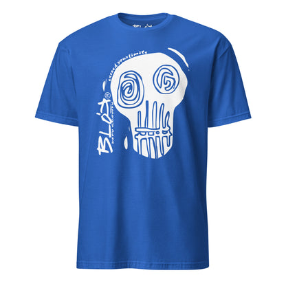 Skull - with White Front Print - Women's Relaxed Fit
