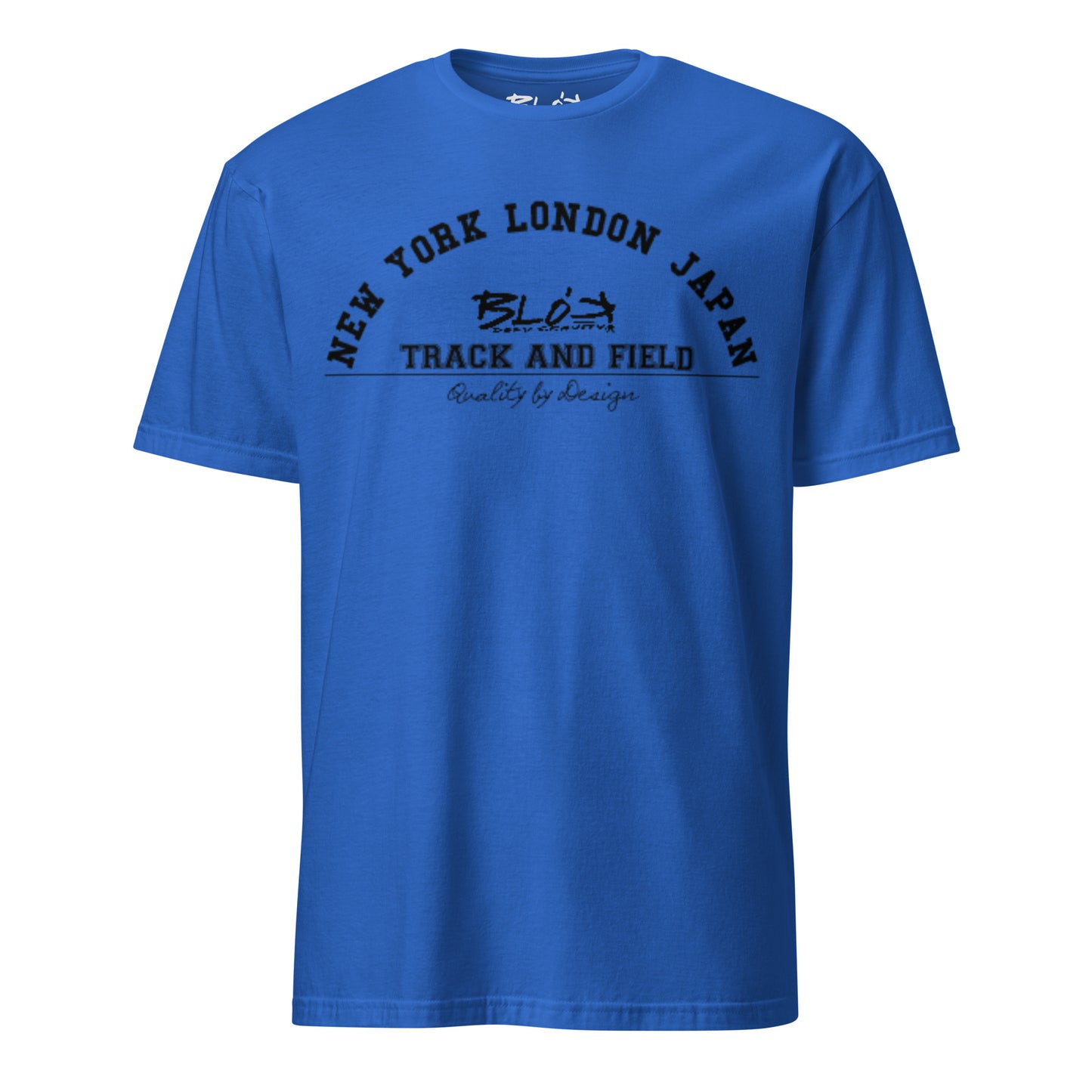 Track & Field - Front Print in Black - Women's Relaxed Fit