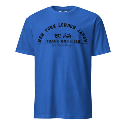 Track & Field - Front Print in Black - Women's Relaxed Fit