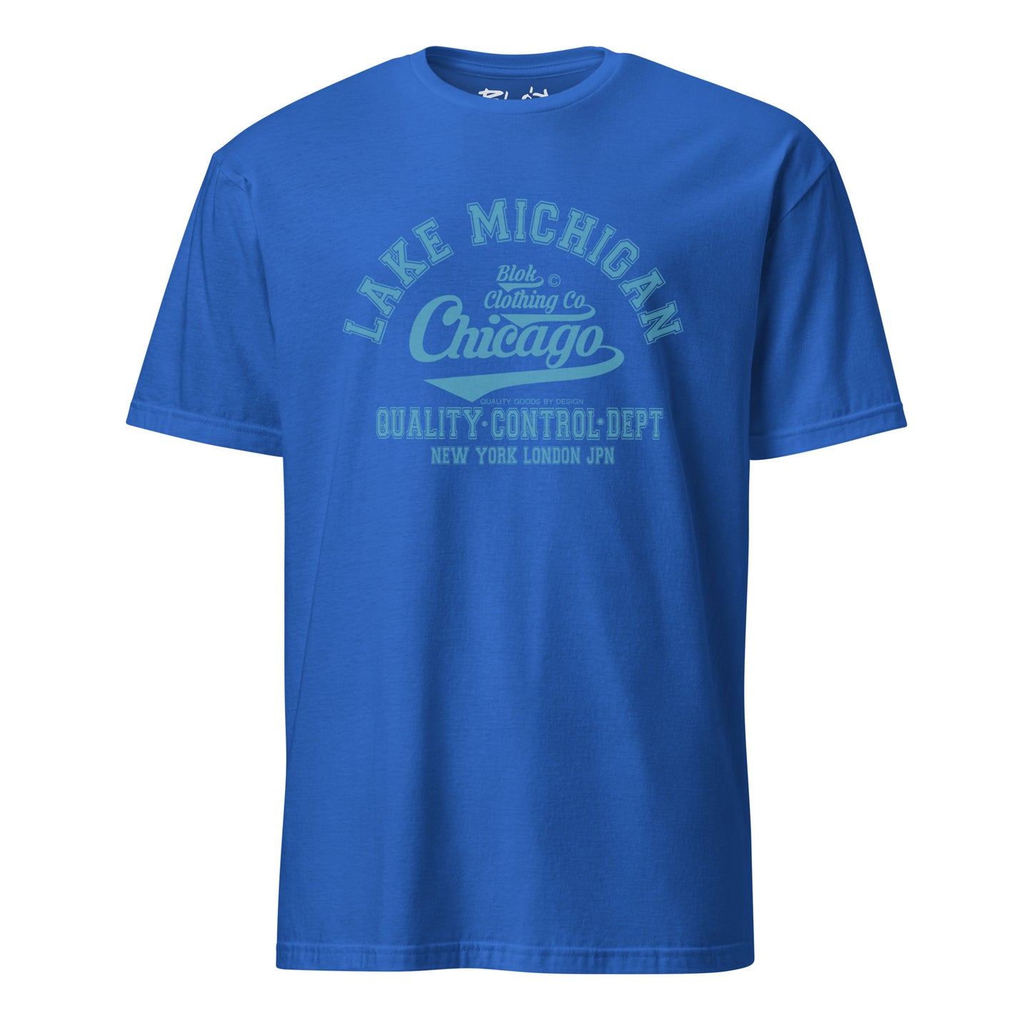Chicago - 50 States - Front Print in Blue - Women's Relaxed Fit