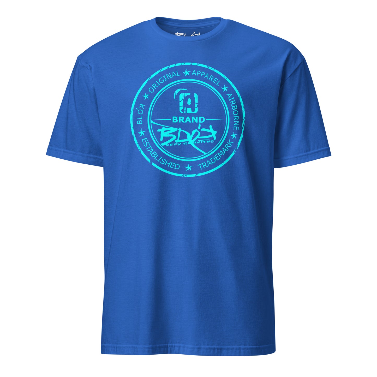 Original Apparel Stamp - Turquoise Print - Women's Relaxed Fit