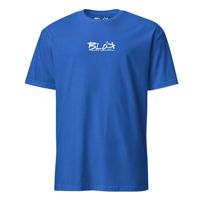 Blok logo - Front Print in White - Women's Relaxed Fit