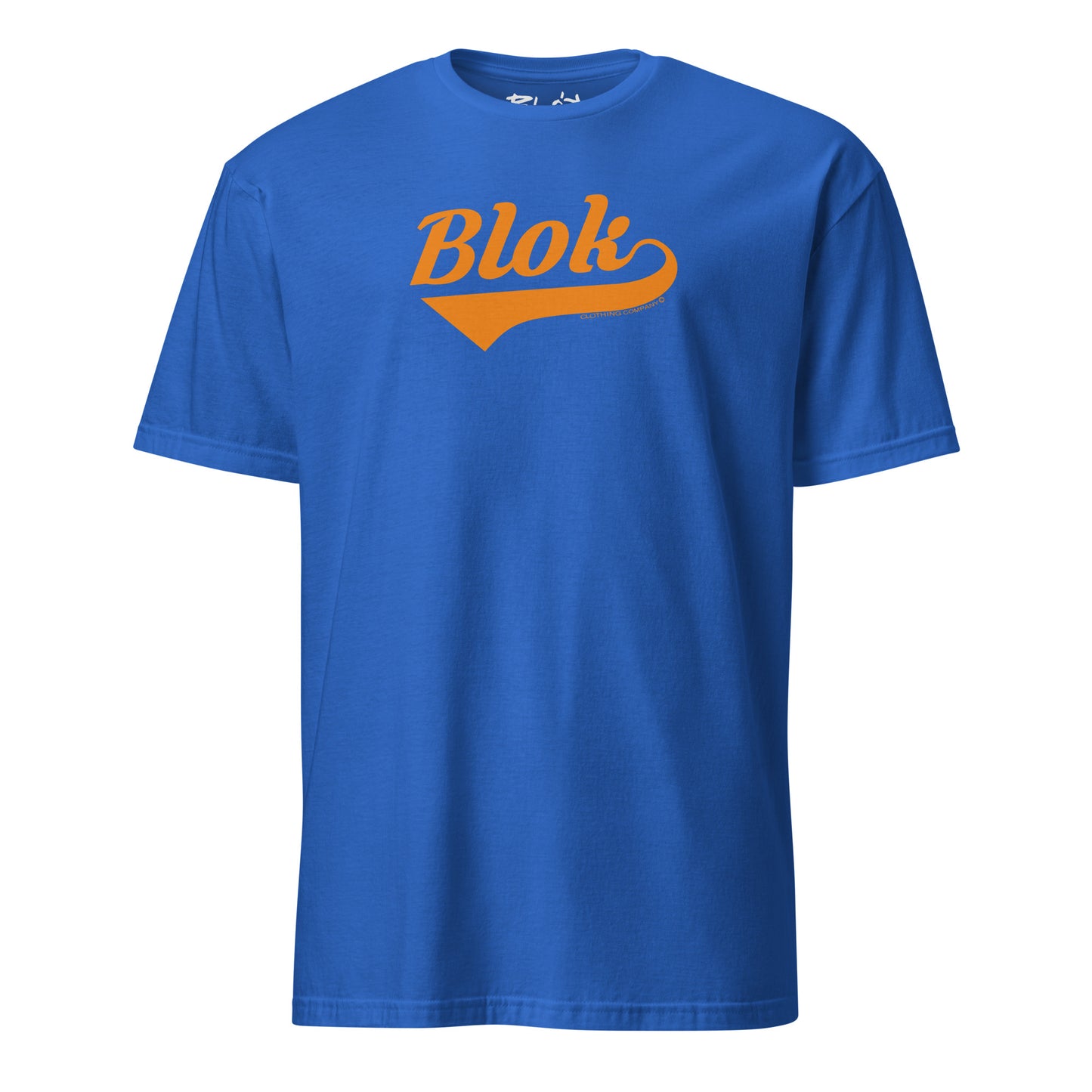 Blok Classic - Front Print - in Orange - Men's Classic Fit