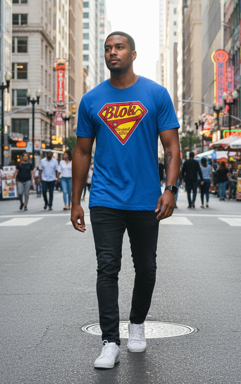 Blok Shield - in Red & Yellow Print - Men's Classic Fit