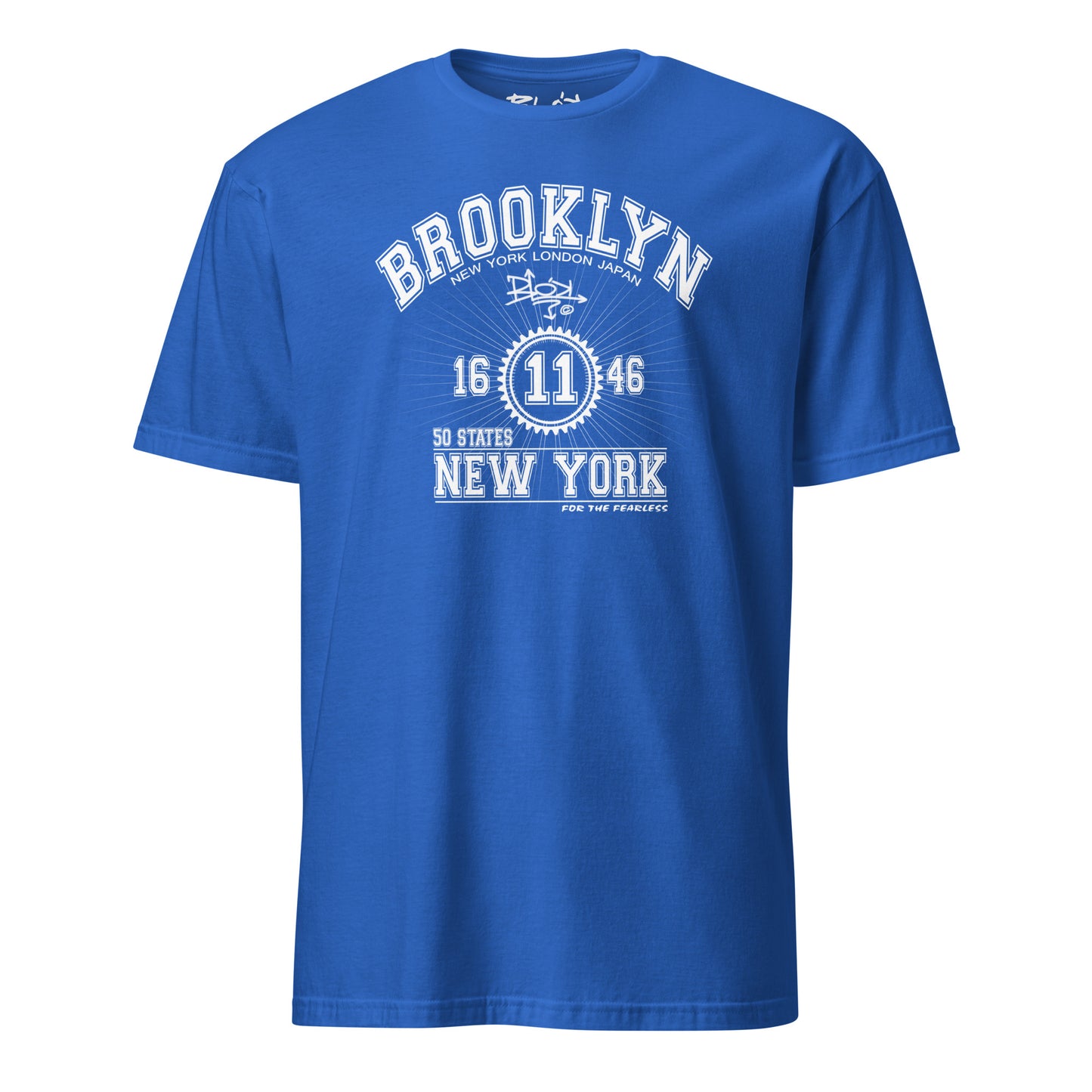 Brooklyn New York - in White Print - Men's Classic Fit