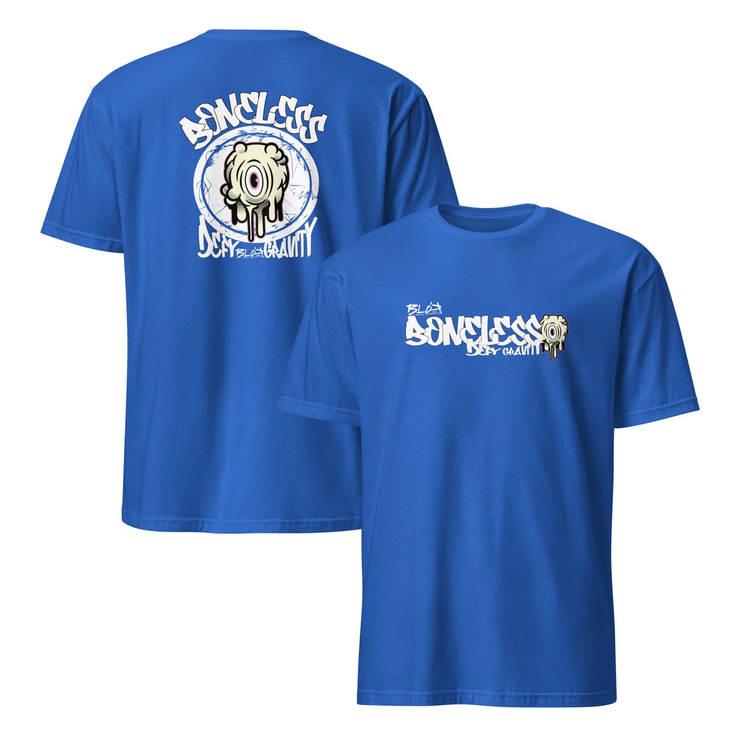 BLOK Boneless - Front & Back Print Women's Relaxed Fit Graphic T-Shirt