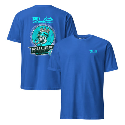 Ruler Of The Oceans - Front Print in Turquoise - Men's Classic Fit