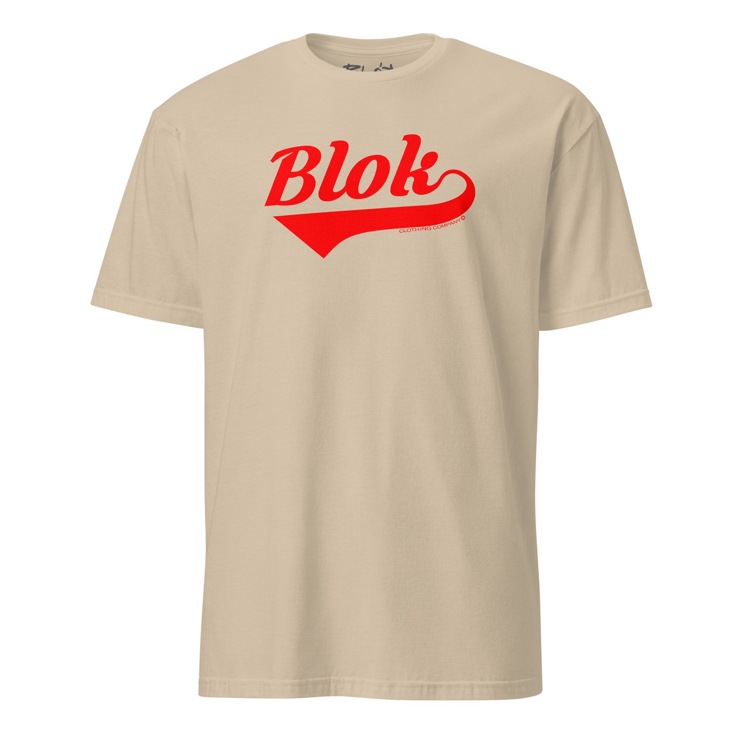 Blok Classic - Front Print - in Red - Women's Relaxed Fit