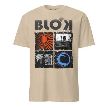 BLOK California Sport - Black Front Print Women's Relaxed Fit Graphic T-Shirt