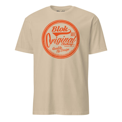 Quality By Design - Front Print in Orange - Women's Relaxed Fit