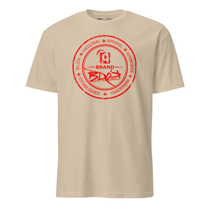 Original Apparel Stamp - Red Print - Women's Relaxed Fit